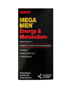 GNC Mega Men Energy & Metabolism 90 Caplets