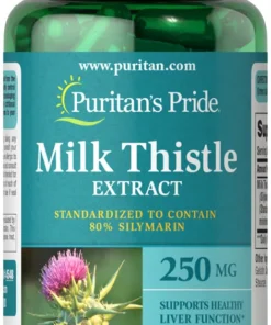 Milk Thistle Extract Standardized 250 mg 100ct