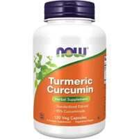NOW Turmeric Curcumin (Herbal Supplement) 120 Veg. Capsules