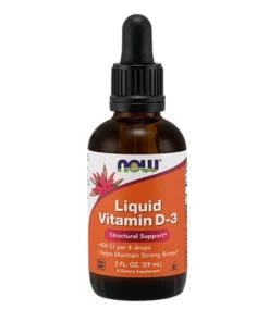 NOW Foods Liquid Vitamin D-3 400 IU, 59ml