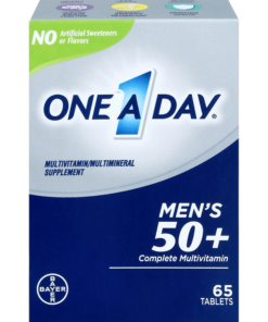 One A Day Mens 50+ Multivitamins 65 Tablets