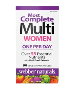 Webber Naturals Women's Most Complete Multi - 90 Capsules