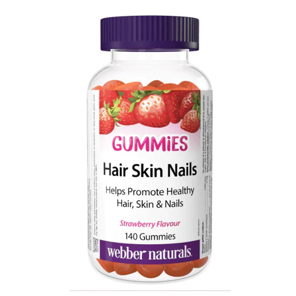 Webber Naturals Hair, Skin & Nails 140 Gummies