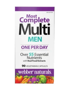 Webber Naturals Men's Most Complete Multi - 90 Capsules