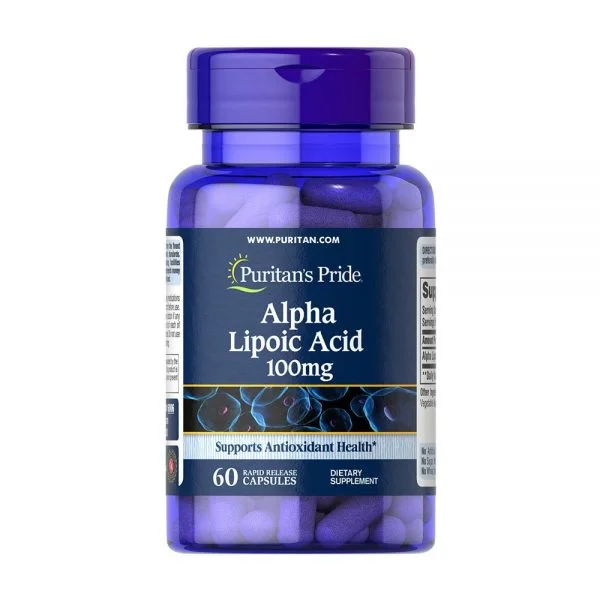 Alpha Lipoic Acid 100mg 60 Softgels