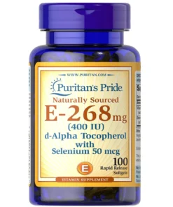 Vitamin E-400IU Naturally Sourced 100 Softgels