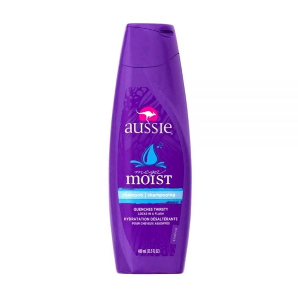 Aussie Mega Moist Shampoo 400ml 13.5fl oz