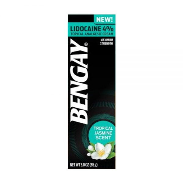 Bengay Lidocaine 4% Topical Analgesic Cream 85g