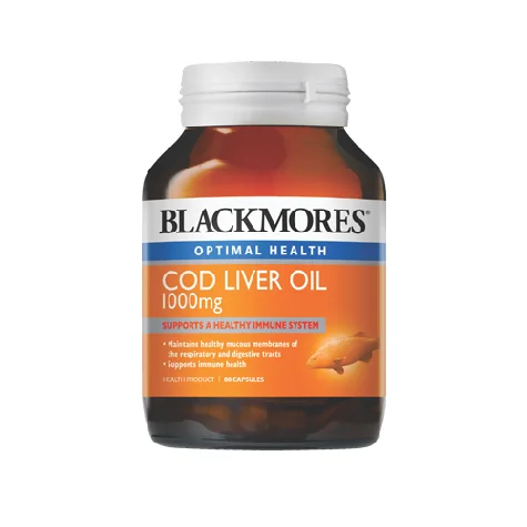 Blackmores Cod Liver Oil - 80 Capsules