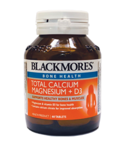 Blackmores Total Calcium Magnesium + D3 -60 Tablets