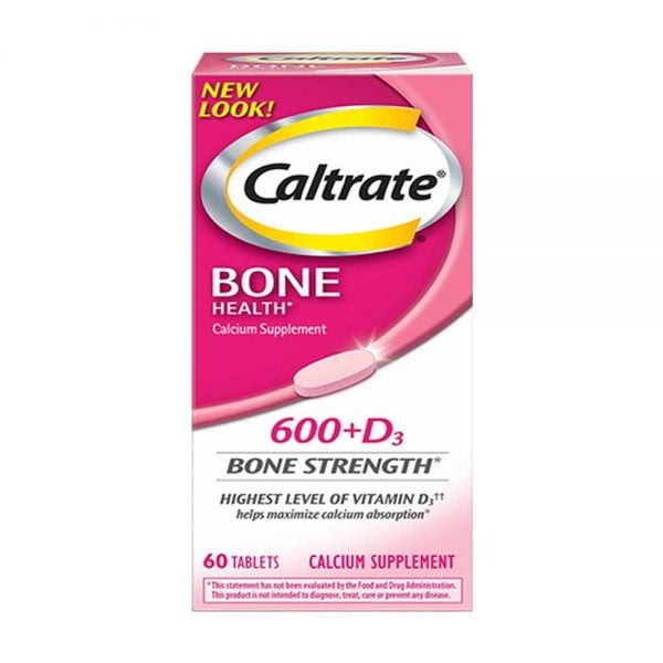 Caltrate Bone Health 600+D3 60 Tablets