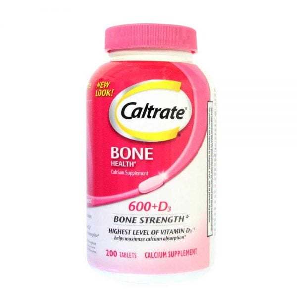 Caltrate Bone Health Calcium Supplement 600+D3 120TC