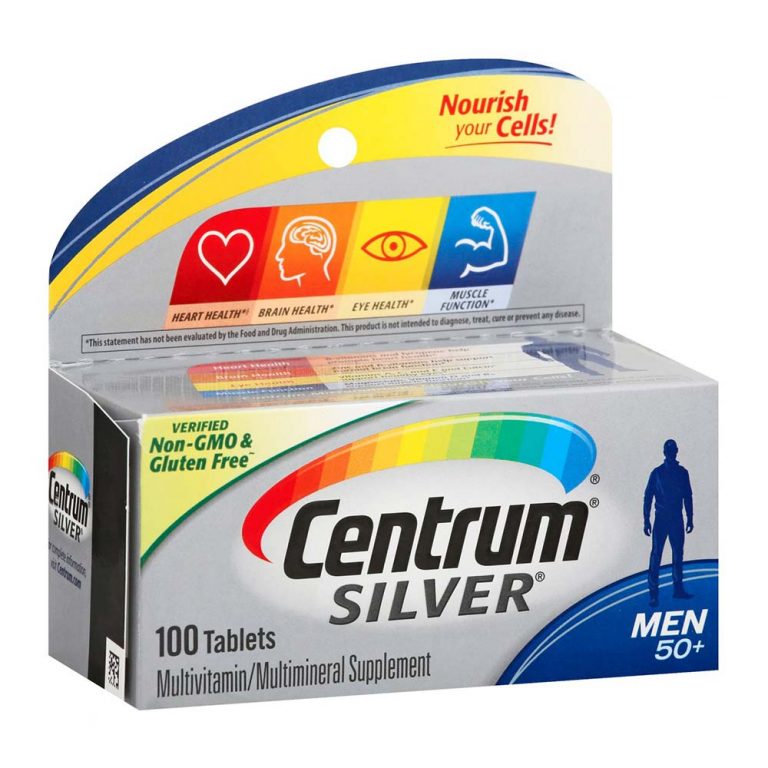 Centrum Silver Men 50+ Multivitamin 100 Tablets Online In Pakistan ...