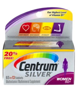 Centrum Silver Ultra Women 50+ Complete Multivitamin 65 + 13 Tablets