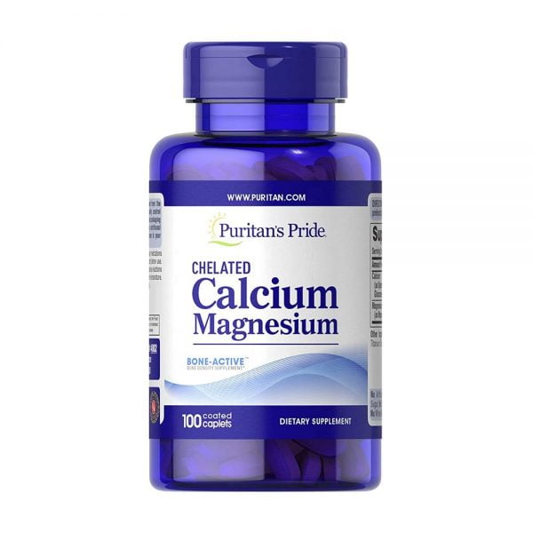 Chelated Calcium Magnesium Bone Active 100ct