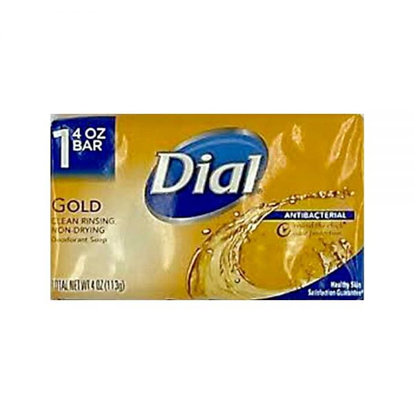 Dial Antibacterial Bar Soap, Gold, 4 Ounce