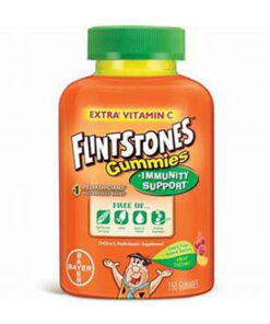 FLINTSTONES Gummies + Immunity Support 60 gummies.