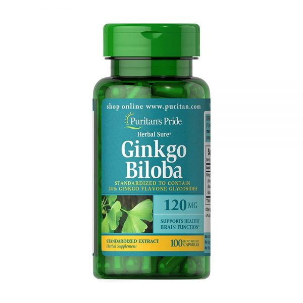 Ginkgo Biloba 120mg 100 Capsules