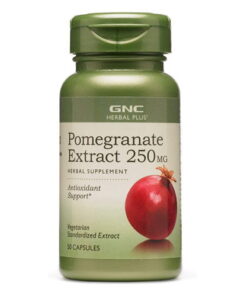 GNC Herbal Plus Pomegranate Extract 250mg - 50 Capsules