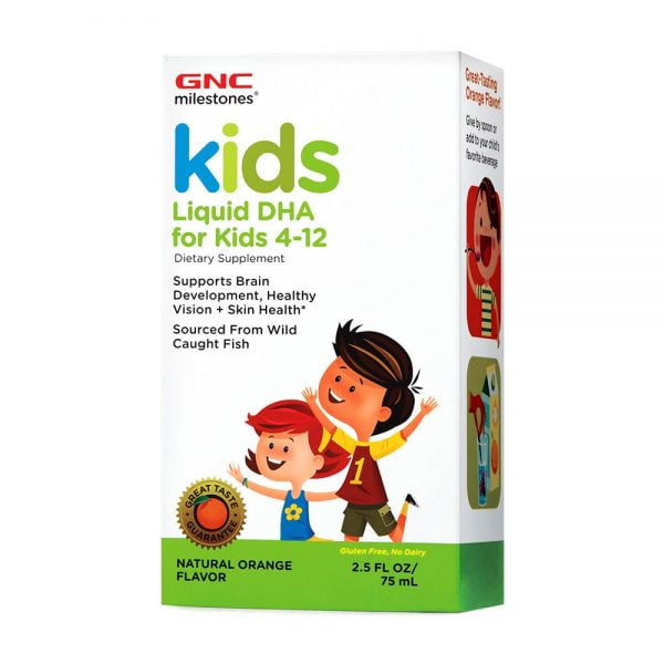 GNC Milestones Kids Liquid DHA 75ml