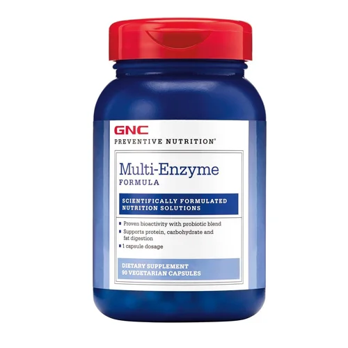 GNC Multi Enzyme Formula - 90 Capsules