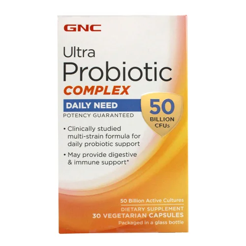 GNC Probiotic Complex - 50 Billion CFUs - 30 Capsules