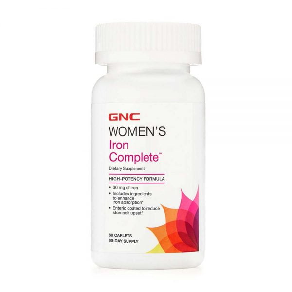 GNC Women’s Iron Complete 60 Caplets