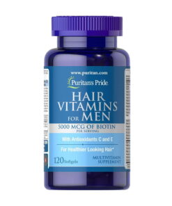 Hair Vitamins For Men 120 Softgels