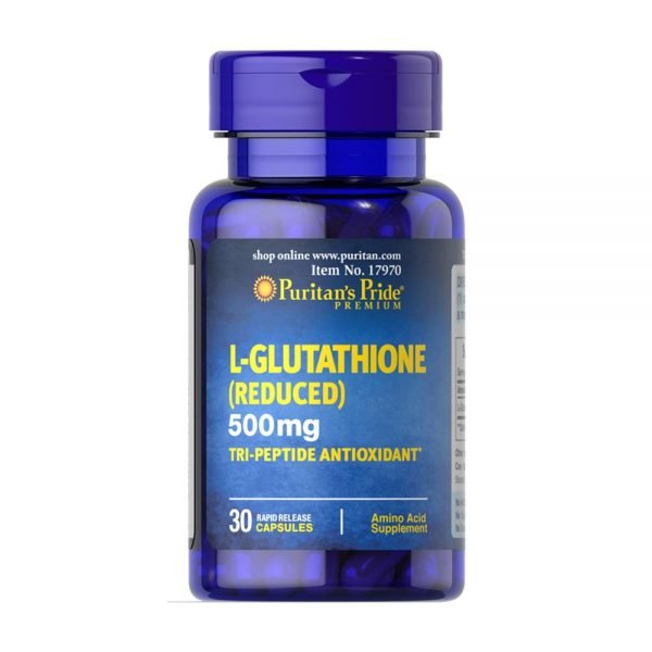 L-Glutathione 500mg 30 Capsules