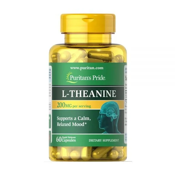 L-Theanine 200mg 60 Caps