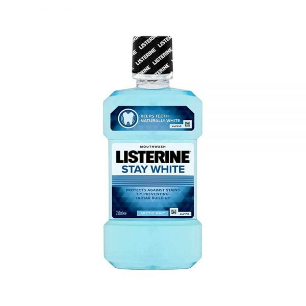 Listerine Stay White Mouthwash Arctic Mint 250ml