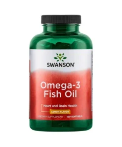 Swanson Omega-3 Fish Oil 1000Mg 150 Softgels