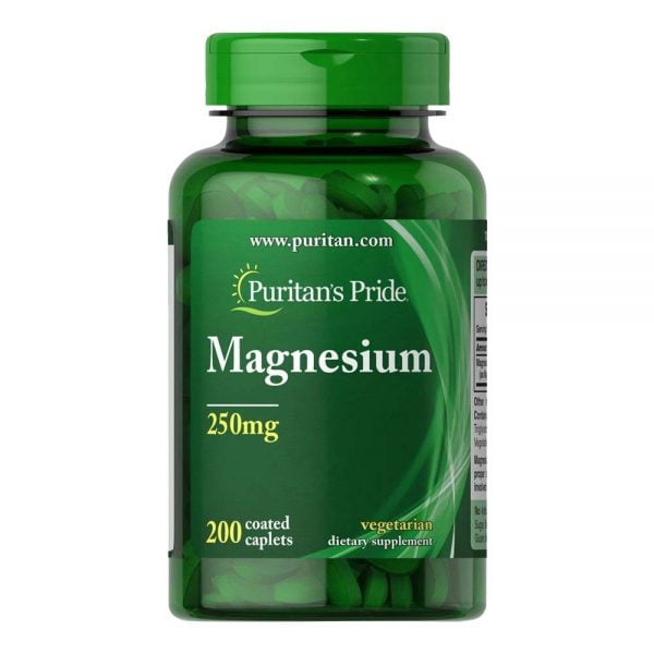 Magnesium 250 mg 200 Caplets