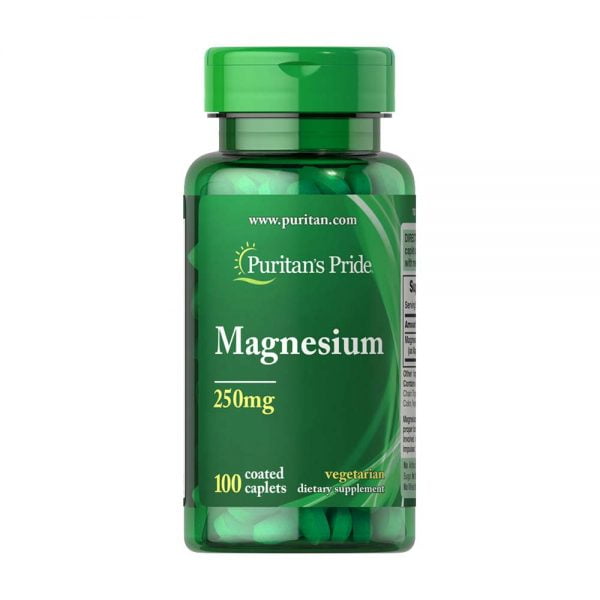 Magnesium 250mg 100 Caplets