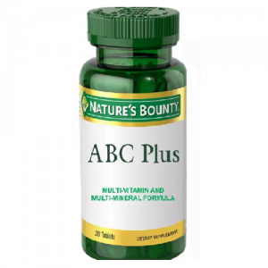 Nature's Bounty ABC Plus Multi-Vitamin and Multi-Mineral Formula - 30 ...