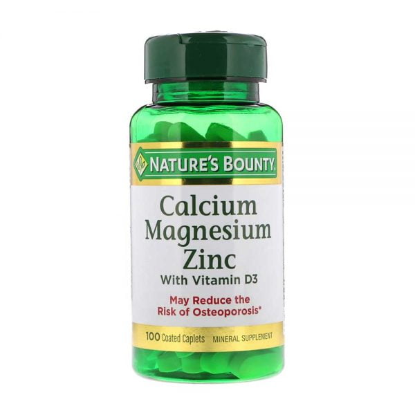 NATURE’S BOUNTY Calcium Magnesium Zinc 100ct