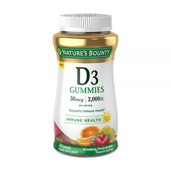 NATURE’S BOUNTY D3 50mcg / 2000IU 90 Gummies