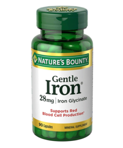 Nature's Bounty Gentle Iron 28mg - 90 Capsules