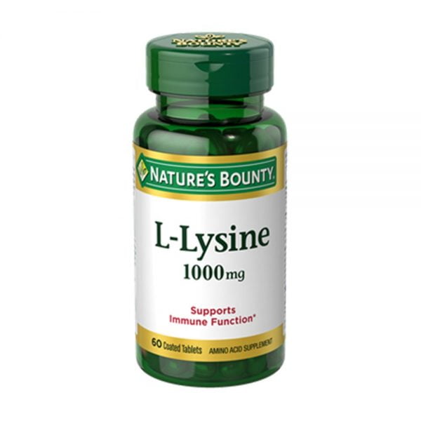 NATURE’S BOUNTY L-Lysine 1000mg 60 tablets