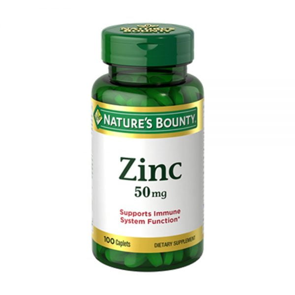 NATURE’S BOUNTY Zinc 50mg 100ct