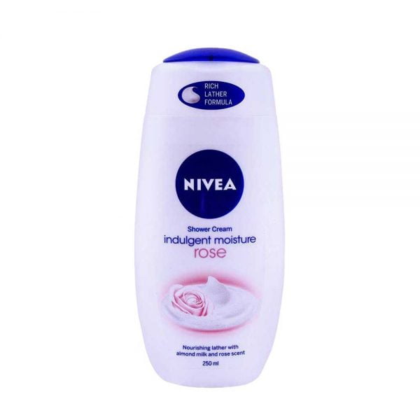 Nivea Shower Cream, Indulgent Moisture Rose 250ml