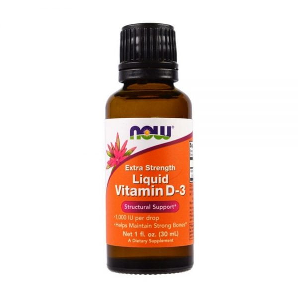 NOW Foods Liquid Vitamin D-3 Extra Strenght 1fl oz 30ml