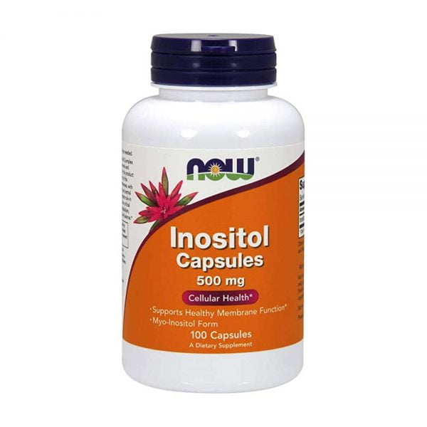 NOW Inositol Cellular Health 500 mg 100 ct