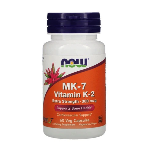 NOW MK-7 Vitamin K-2 300mcg, 60 Ct