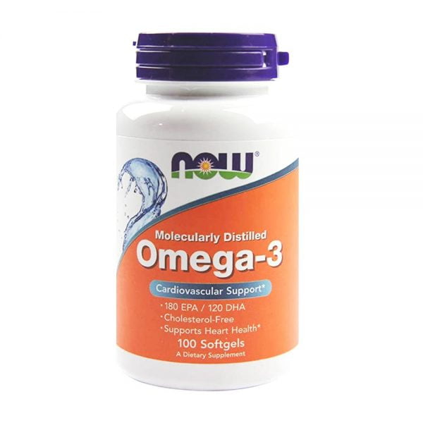 NOW Omega-3 100 Softgels