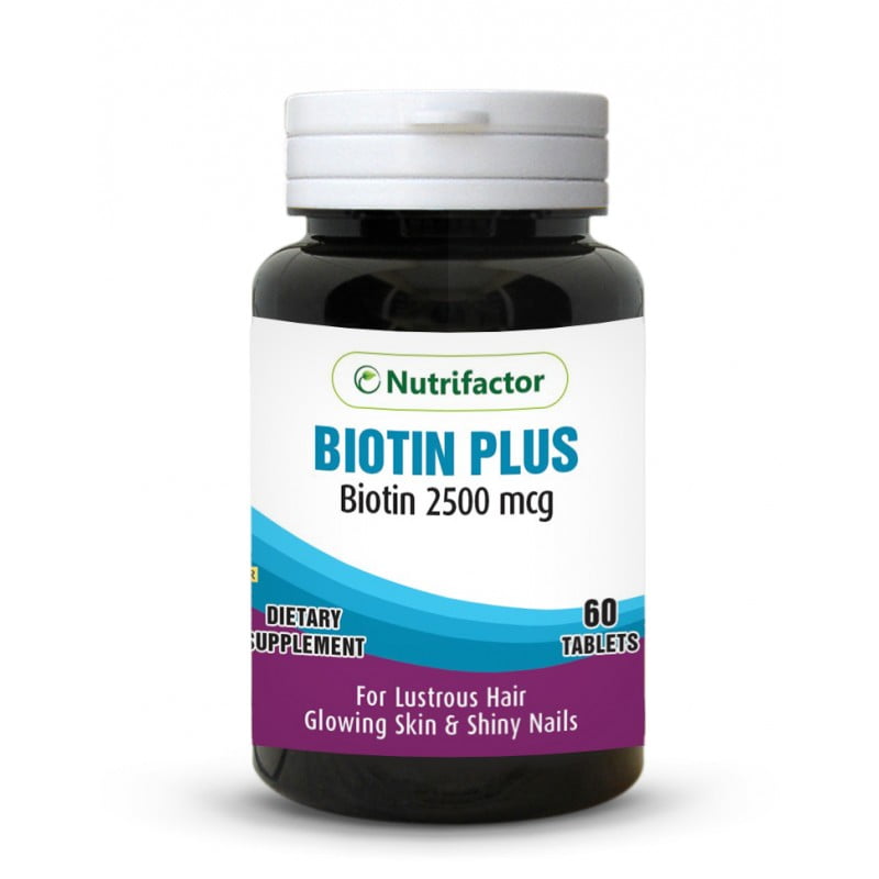 Nutrifactor Biotin Plus 2500 Mcg 60 Tablets Online In Pakistan 