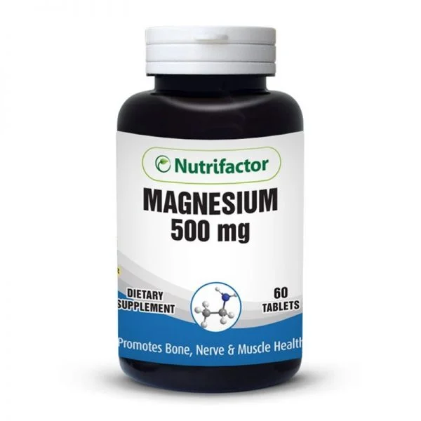 Nutrifactor Magnesium 500mg - 60 Tablets