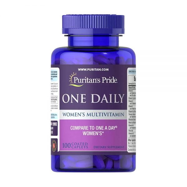 One Daily Women’s Multivitamins with Zinc 100 caplets