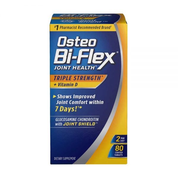 Osteo Bi-Flex Joint Health with Vitamin D, 80 Tablets