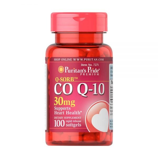 Q-SORB Co Q-10 30mg 100 Softgel